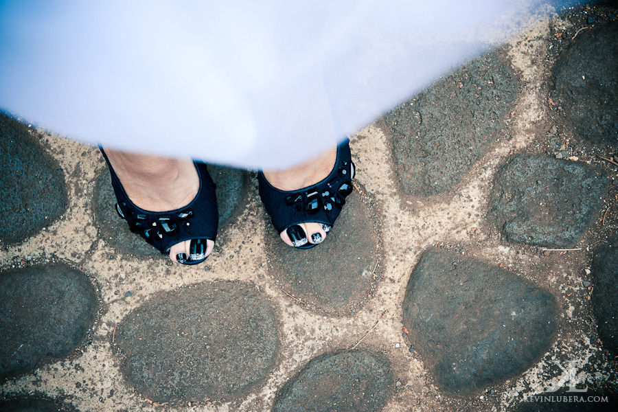 black wedding shoes