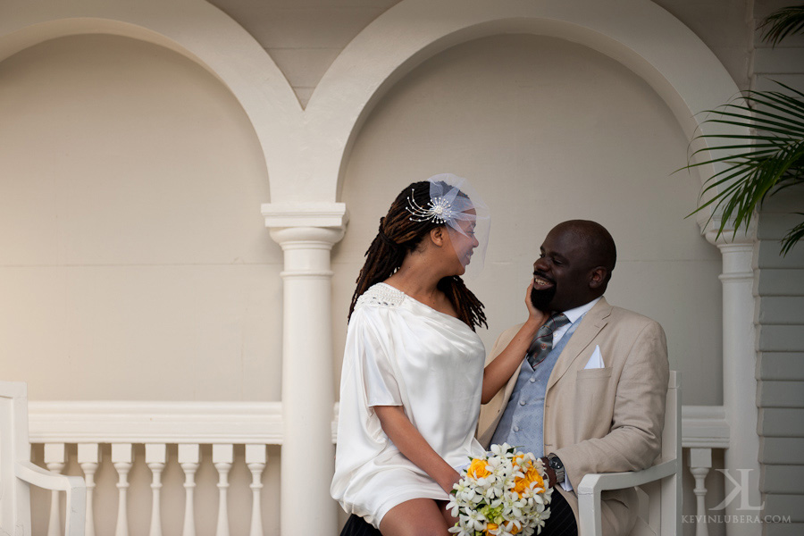 hawaii bride & groom